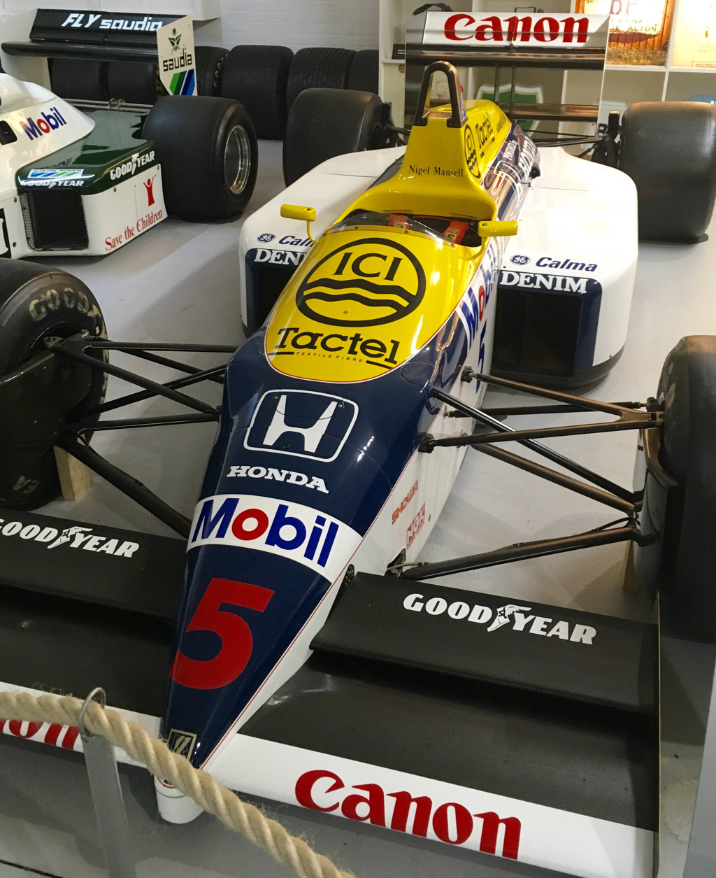 Williams Fw14 1991 F1 Race Car Mills F1
